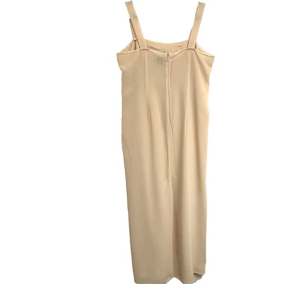 R&M Richards, Size 18, Cream, 2-Piece Dress with Jacket; Embroidered Bodice NEW! - Picture 10 of 15